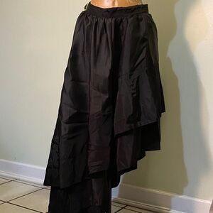 Chic Asymmetrical Black Women's Skirt
